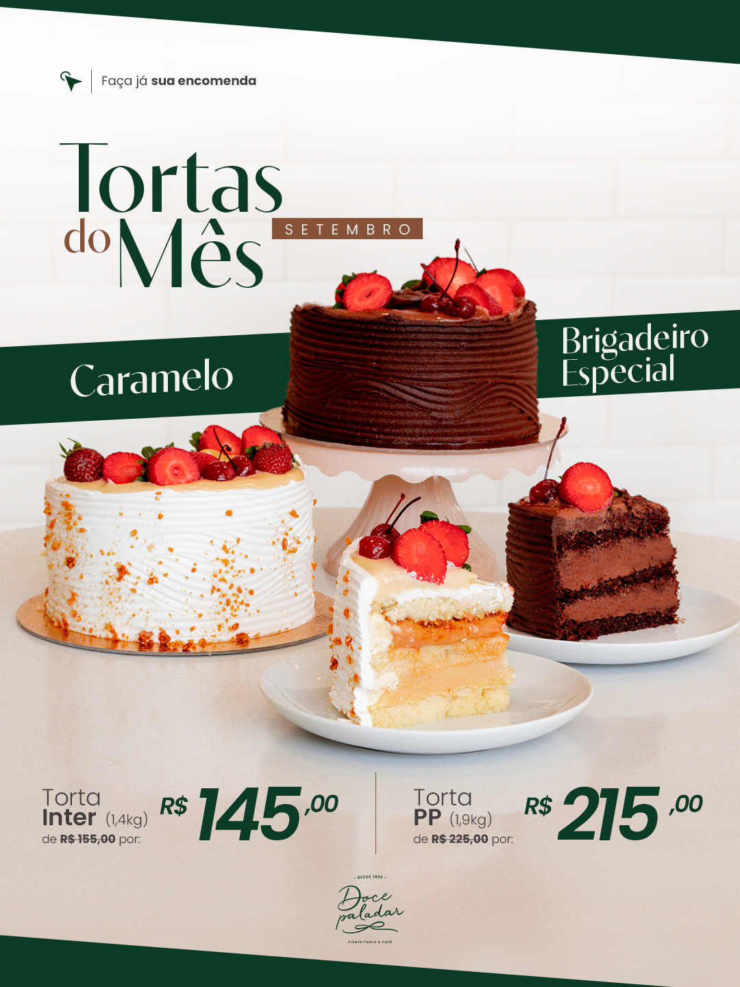Doce Paladar - Torta do mês Setembro